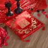 Poduszka/dekoracyjna poduszka w stylu chiński poduszka poduszka czerwona rok Walentynki Prezenty ślubne