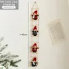 Christmas Tree Decoration Climbing Ladder Santa Claus Felt Little Doll Christmas Decoration Gift Scene Layout