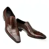 Dress Shoes Men's Business Fashion Wedding Formal Wear Leather Luxury Office Sapato Social Male Party 230923