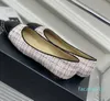 Designer de luxo mulheres sapatos casuais moda couro genuíno cor misturada dedo do pé redondo deslizamento em mulher apartamentos mocassins pista outfit festa vestido sapato zapatillas de mujer 2023