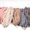 Scarves 2M 4cm Faux Rex Fur Trim Plush Apparel Fabric Ribbon Tapes Coat Hood Garment Crafts Collar Hat Diy Sewing Accessories