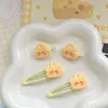 Hair Accessories Cute Milk Hoo Mini Blush Cheese Clip Ins Girls Heart Sweet Student Liu Hai Side