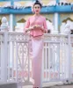 Ethnische Kleidung Frühling Sommer Thailand Traditionell für Frauen Bluse Langer Rock Sets Asiatische Kleidung Stil Thai Kleid Dai Kostüm