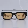 2024 Sunglasses JMM ASCARII Original Men Square Classical Designer Acetate Handmade Solar Glasses Eyewear With Originals F71W