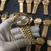 Klassieke heren- en dameshorloges presidentiële diamanten kast roestvrij stalen horloge laagste dames a239q