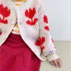 Cardigan Boboum Autumn Zime Dzieci Swetery kamizelka kreskówka pullover chłopcy kardigan v-de-deck dzieci dziewczęce Sweter Sweter 230923