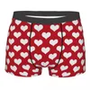 Mutande Cuori Rossi San Valentino Intimo da uomo Boxer Slip Pantaloncini Mutandine Novità morbido per uomo