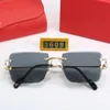 Lunettes de soleil de créateur de mode Luxe Style carré Anti Bleu Lunettes unies Marque Carti Lunettes Cadre Lunettes Tortue Transparent Acétate Femmes Hommes Lunettes