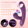 vibratori clitoride ventosa 2 in 1 vibratore dildo per le donne GSpot clitoride stimolatore del vuoto riscaldamento giocattolo del sesso femminile adulti merci 230923