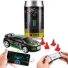 Elektrische mini RC Auto Creative Coke Can Pocket Racing Car met LED -lichten Micro Racing Car Gravity Sensor Mobiele telefoon Remote Telefoon 3 modi cadeaus voor kinderen DHL