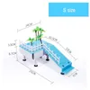 Reptilförsörjning Tortoise Terrace Turtle Tank Basking Platform Floating Island Pier Landscaping Decor Brasilian With Water Pump 230923