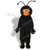 Costume da mascotte coccinella ad alte prestazioni Vestito da festa di Halloween di alta qualità Vestito da personaggio dei cartoni animati Vestito da carnevale unisex