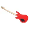 IRIN Bajo eléctrico de cinco cuerdas Guitarras de gran oferta Rendimiento para principiantes Instrumento de rock IB de 5 cuerdas BLACK MUSIC MAN Rojo Nuevo