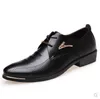 Zapatos de vestir Hombre clásico Punta puntiaguda Hombre Patente Cuero Negro Boda Oxford Formal Tamaño grande Moda DF4 230923