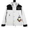 Vestes pour hommes en plein air imperméable coupe-vent chiffon veste à capuche bicolore design de mode alpinisme randonnée 230923