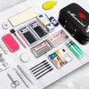 False Eyelashes False Eyelash Extension Training Kit Eye Makeup Set Grafting Eyelash Tool Kit Practice Model Head Glue Ring Lashes Makeup Kit 230923