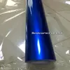 Midnight Candy Gloss Metallic Blue Vinyl Wrap Car Wrap With Air Bubble Size1 52 20M Roll 5x67ft Roll283e