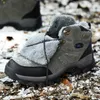 Boots Winter Plush Warm Men's Boots Comfortable Non-slip Hiking Walking Boots Men's Outdoor Hunting Tactical Sports Men's Snow Boots 230923