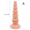 Anal Toys Sex Pull Beads Dilator Soft Plug Dildos with Suction Cup Stimulation of Vagina and Anus for Women Men 230923