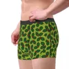 Sous-vêtements Mode Boxer Shorts Culottes Hommes Vert Holly Feuilles Et Baies Modèle Sous-Vêtements Doux Pour Homme S-XXL