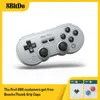 Kontrolery gier Joysticks 8bitdo - SN30 Pro bezprzewodowy kontroler gier Bluetooth do przełącznika komputera Windows 10 11 Paral Paym Android MacOS 230923