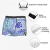 Sous-vêtements hommes Chinoiserie curiosité armoire lancer en Delft bleu sous-vêtements Sexy Boxer slips Shorts culotte mâle doux grande taille