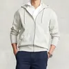 Men's Hoodies Sweatshirts Men Small Horse Autumn Winter Hooded Sweatshirt Masculina Long Sleeve Zipper Cardigan Fashion Casual Cotton Pullover Top 230923