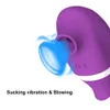 Vibratorer kraftfulla sugande vibratorkvinna med tungnippel klitoris sucker muntlig avsugning vakuum stimulator sex leksaker för kvinnor vuxna 230923