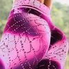 Water Droplet Digital Printing Workout Fitness Legging Push Up Tights Sport Jeggings Female Outfit Pants Gym Stretch Trousers