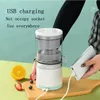 Water Bottles Electric Orange Press Portable Juicer Wireless Small Juicer Fruit Cooking Machine Juice Separation 230923