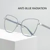 Sunglasses Trends Office Anti Blue Light Red Cat Eye Glasses Computer Women Spectacles Vision Care Gaming Men Eyeglasses Frame