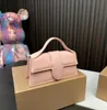 Luxurys Designer Bags Jacquemuusバッグクラッチスエードバッグショルダーバッグハンドバッグトート女性の新しいファッションテクスチャロッキングメッセンジャーバッグ