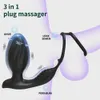 Giocattoli anali Rotazione a 360° Massaggiatore prostatico Butt Plug Vibrazione APP per uomini Gay Maschio Altalena Vibratore Giocattolo del sesso Coppie 230923