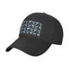 Casquettes de baseball Oiseaux avec mitaines dans la neige Motif Casquette de baseball Gentleman Chapeau Femmes Hommes