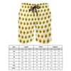 Men's Shorts Summer Board Sunlit Sunflower Print Sports Fitness Sunflowers Minimalist Beach Comfortable Swimming Trunks