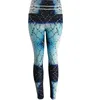 Water Droplet Digital Printing Workout Fitness Legging Push Up Tights Sport Jeggings Female Outfit Pants Gym Stretch Trousers