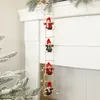 Julgran dekoration klättring stege jultomten kände liten docka juldekoration presentlayout