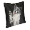 Cuscino personalizzato Border Terrier Dog Cover Home Decor 3D stampa fronte-retro cucciolo di animale domestico per soggiorno