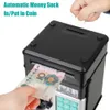 Yenilik Ürünleri Elektronik Piggy Bank Otomatik Mini Güvenli Paralar Nakit Tasarruf Para Kutusu Şifre Şifre Kodu Anahtar Kilit Para Bankası ATM ATM Çocuk Hediyesi 230923