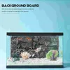 Akvarier Bakgrund Rock Slab Reptil Klättring Väggdekor Enclre Stone Terrarium Bark Snake Tank Akvarium Bakgrund Glasklamling 3D 230923