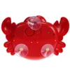 Bath Toys Bath Bubble Maker Crab Automatic Bubble Blower Machine Battery Operated Crab Baby Bath Toy Nursery Rhymes Toddler Kids All Ages 230923