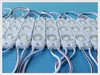 LED Module with Lens Aluminum PCB Waterproof Injection LED Module Light for Sign Letter DC12V 73mm*14mm*7mm SMD 2835 3 LED 1.5W 180lm 1000pcs