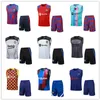 2023 2024 neue Barcelona Kurzarmweste Barca Erwachsene Jungen LEWANDOWSKI F. DE JONG TRAININGSANZUG Chandal Survêtement ANSU FATI Camisetas de Football TRAININGSANZUG-Kit