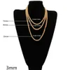 Men's Hip Hop Bling Bling Iced Out Tennis Chain 1 Row M 4mm Necklaces Sumptuous Clastic High Grade Men C jllQkP261y