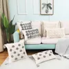 Kissen getuftet Boho Dekor Bezug Wolle gewebt geometrische Quaste Fall Sofa Bett Wohnzimmer dekorativ kein Kern