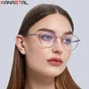 Sonnenbrille CR39 Gläser Blaulicht blockierende Lesebrille Männer Frauen Rezeptoptik Myopie Presbyopie Brillen Metall Brillengestell