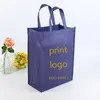 Shopping Bags 100pcs Custom tote bags High quality Suture 80gms nonwoven Clothes and shoes jewelry 230923