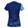 T-shirts d'extérieur Vêtements de sport Vêtements de badminton Chemises Femmes Chemise de tennis de table de golf Uniformes de tennis de table Jersey Vêtements de sport à séchage rapide 230923