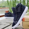 Geklede schoenen Lente en herfst Hoge canvas Allmatch casual herensneakers Ademend Deodorant Denim 230923