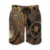 Men's Shorts Board Steampunk Cute Hawaii Beach Trunks Victorian and Edwardian Styles Men Szybki suchy sportowy fitness